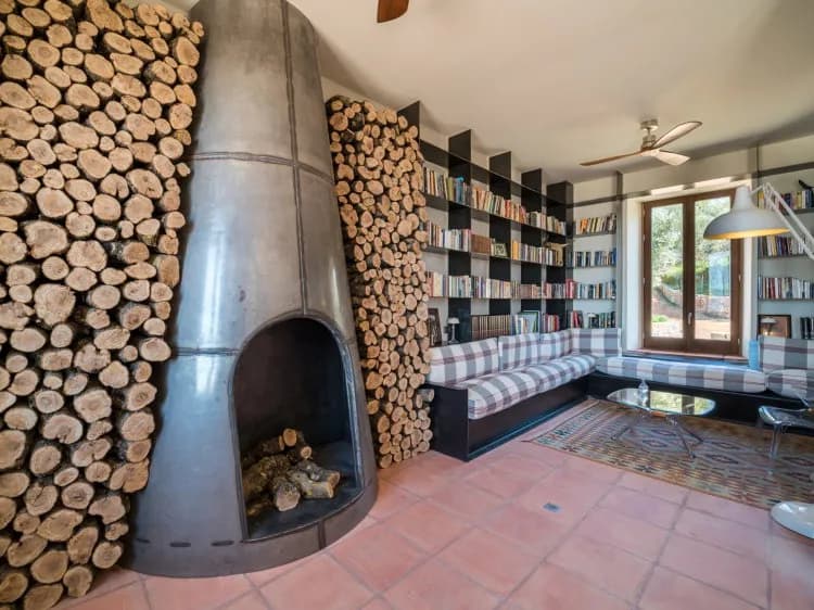 Terracotta badkamer