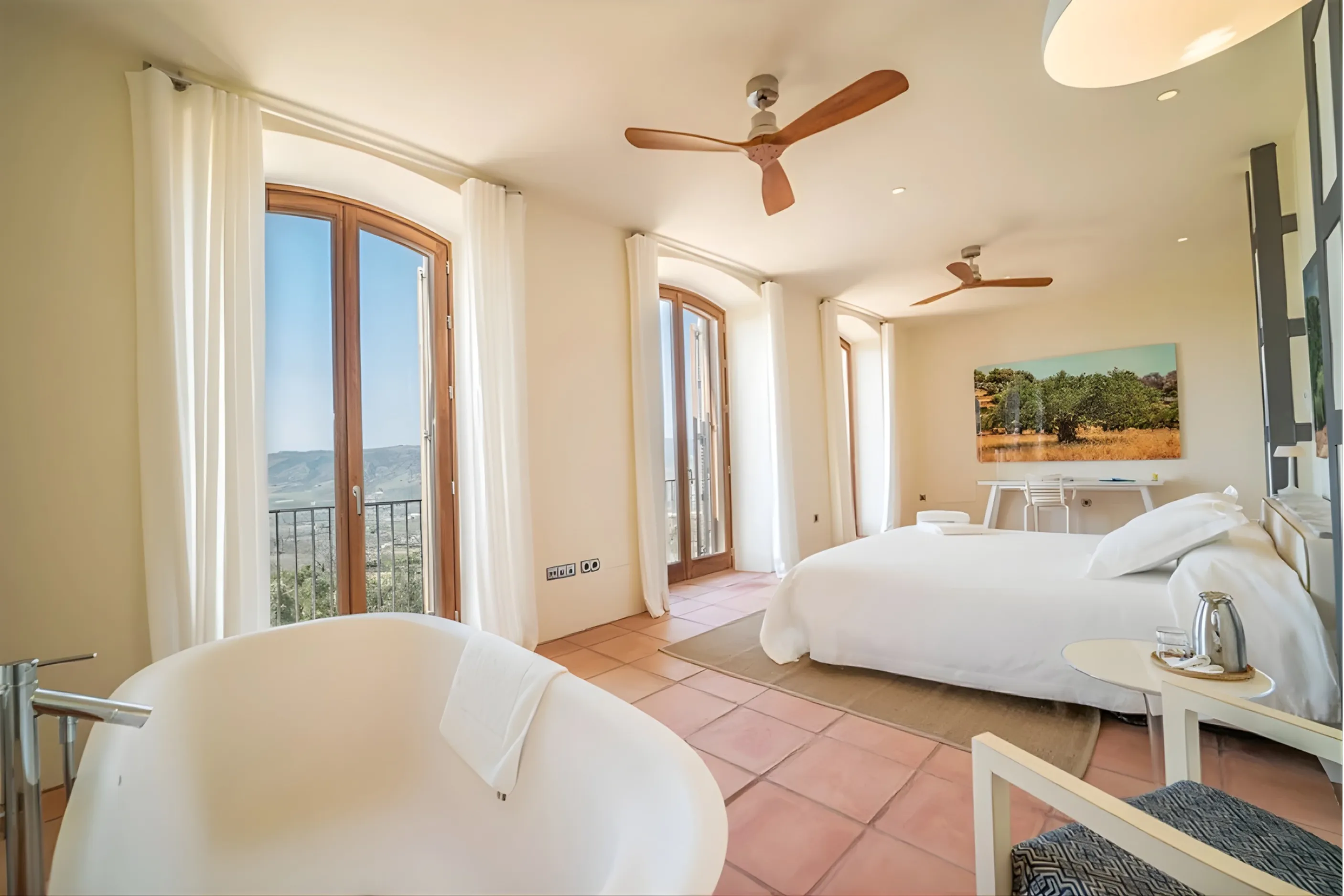 Suite met vrijstaand bad